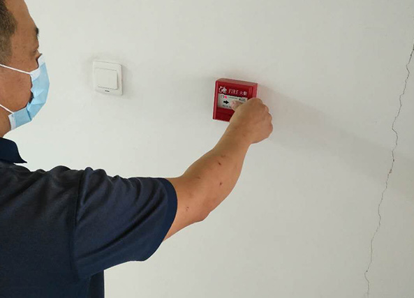 手動(dòng)報(bào)警按鈕測(cè)試