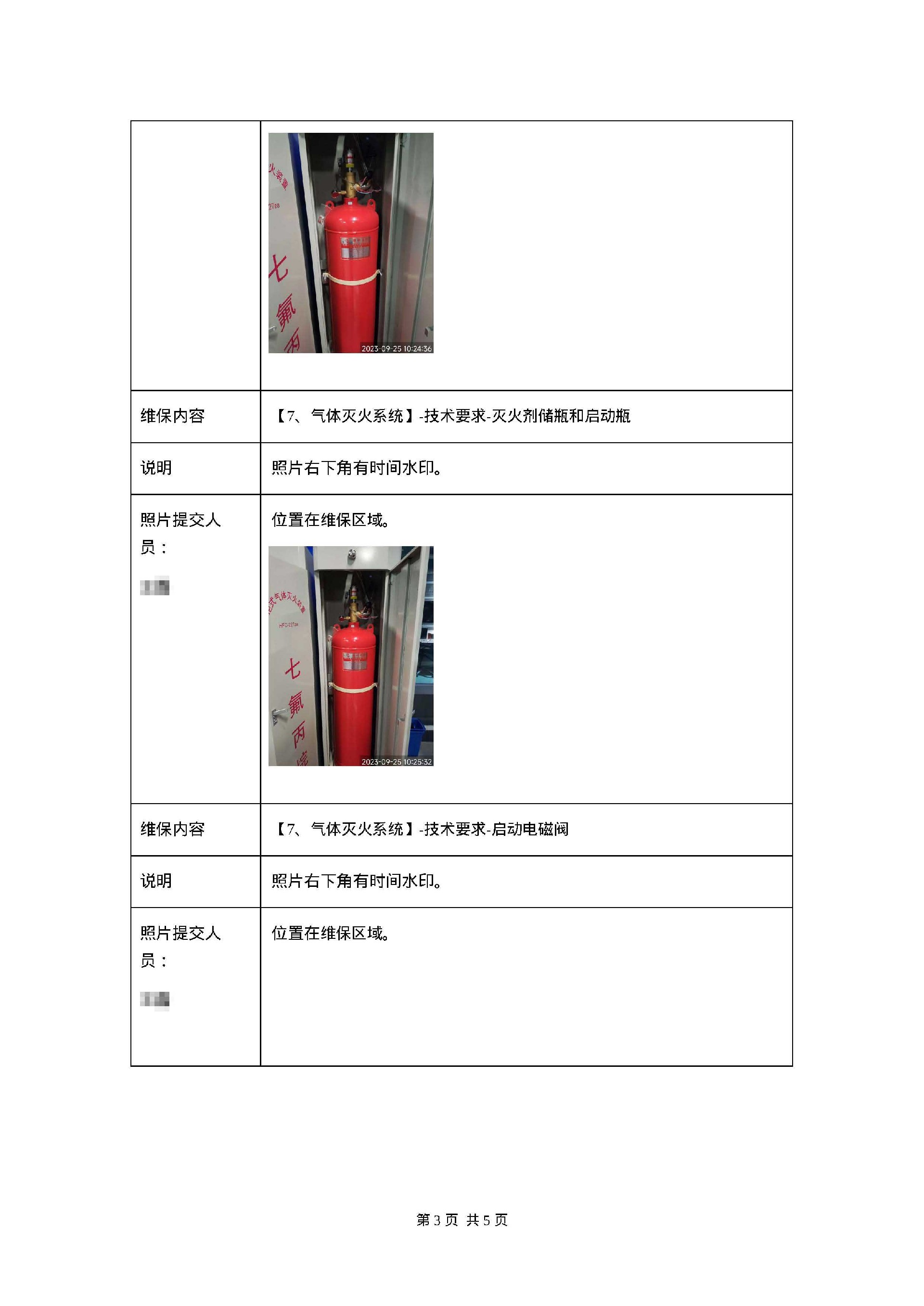 氣體滅火系統(tǒng)維保內(nèi)容